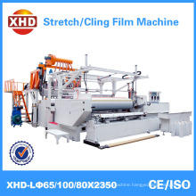 high speed plastic stretch cling film machine model 65/100/80 *2350